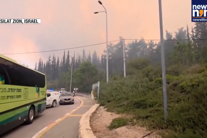 Incendios forestales en Israel