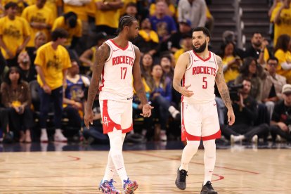Fred VanVleet, the great figure of the day, along with Tari Eason