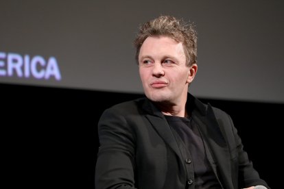 El actor Michaell Pitt en una proyección