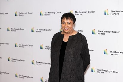 Librarian of Congress Carla Hayden at the 2021 Kennedy Center Honors Medallion Ceremony at the Library of Congress, December 4, 2021.