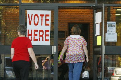 Centro de votación en Fairhope, Alabama
