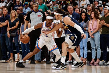 Thunder star Shai Gilgeous-Alexander against the Nuggets