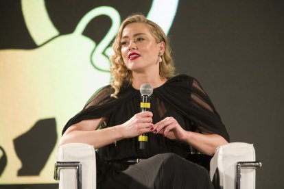 Amber Heard, co-star of 'Aquaman'