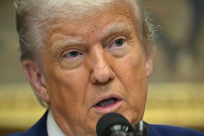 El presidente Donald Trump