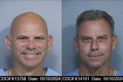 An image of the Menendez brothers from the California Department of Corrections and Rehabilitation.