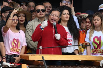 El presidente de Colombia, Gustavo Petro