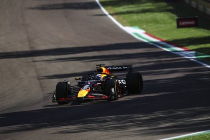Verstappen, during the Imola GP.