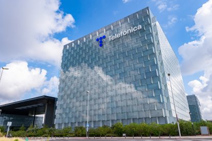 Telefónica headquarters in Madrid, Spain
