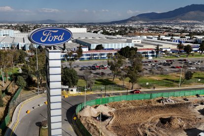 Vista aérea de la fábrica de Ford