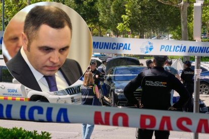 Andriy Portnov. Scene of the crime in Madrid (Spain)