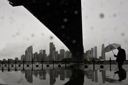 Torrential rains in Sydney.