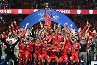 Toluca, champion of the Clausura 2025 tournament