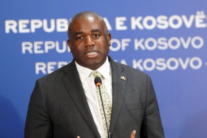 British Foreign Secretary David Lammy