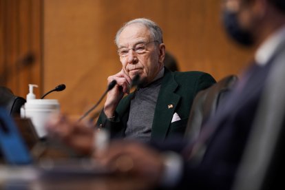Grassley on Capitol Hill/Greg Nash