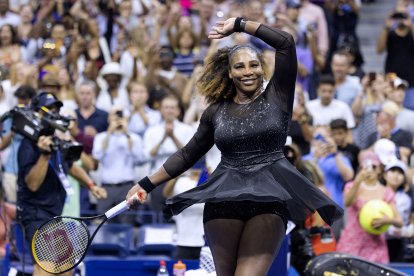 Serena Williams, during the 2022 US Open