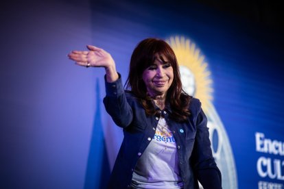 La expresidenta argentina Cristina Ferández de Kirchner