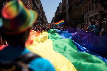 Bandera LGBT-Imagen de Archivo
