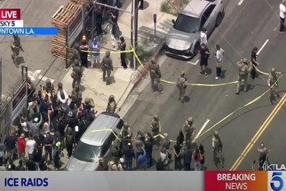 Redadas de ICE en Los Ángeles.