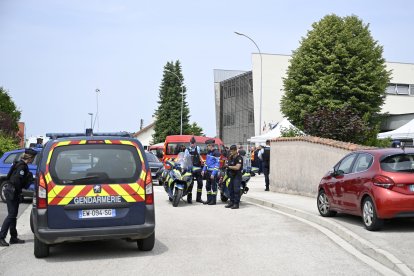 Colegio francés en el que se ha producido el asesinato