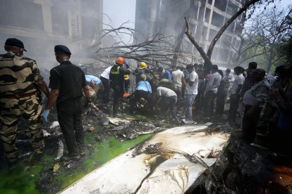 Rescue services after the accident