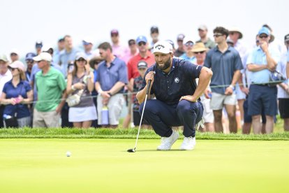 Jon Rahm at the 2025 U.S. Open 