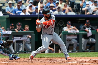 Gleyber Torres, de los Tigres de Detroit