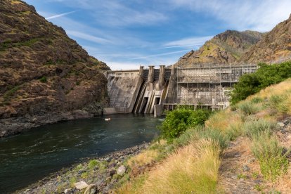 Hells Canyon Dam on the Snake River