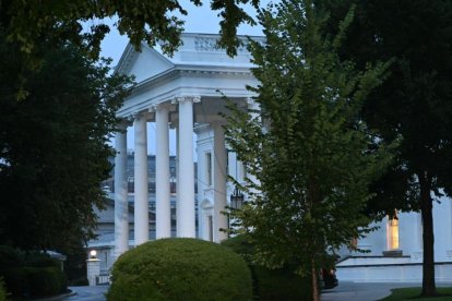 Vista general de la Casa Blanca en Washington, D.C.