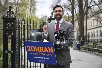 New York City mayoral candidate and Democratic State Representative Zohran Mamdani