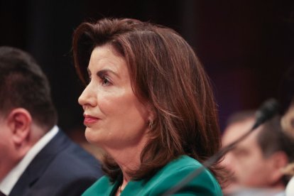 La gobernadora de Nueva York, Kathy Hochul