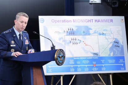General Dan Caine, chairman of the Joint Chiefs of Staff after the Iran attack.