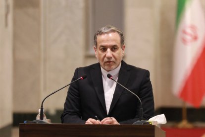 El ministro de Exteriores iraní Seyed Abbas Araghch en una imagen de archivo