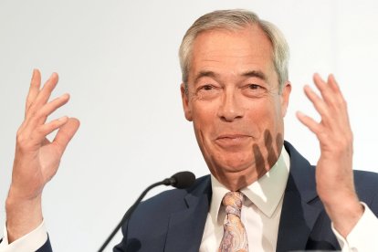 Nigel Farage, leader of Reform UK.