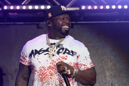 50 Cent durante un concierto/ Jack Guez
