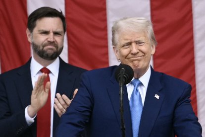 J.D. Vance y Donald Trump