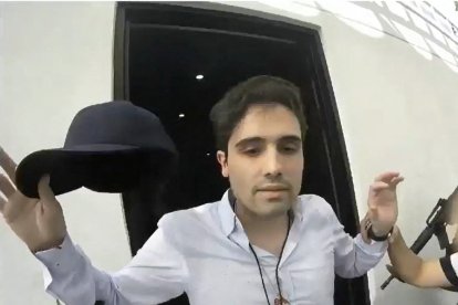 El momento del arresto del presunto traficante Ovidio Guzmán