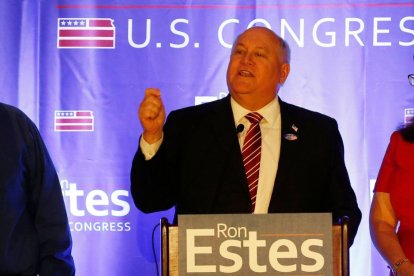 Ron Estes, in 2018