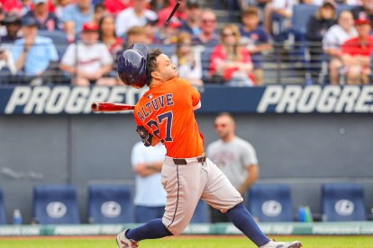 José Altuve, de los Astros de Houston. Imagen de archivo