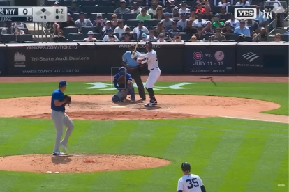 Aaron Judge reaches 350 home runs.