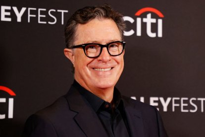 El presentador de televisión estadounidense Stephen Colbert