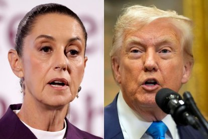 Claudia Sheinbaum y Donald Trump