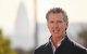 Newsom en Los Ángeles/ Patrick T. Fallon