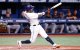 Randy Arozarena (56), jardinero de los Tampa Bay Rays, batea un doble ante Cole Irvin (19), lanzador de los Baltimore Orioles, durante la tercera entrada en el Tropicana Field de San Petersburgo, el viernes 7 de junio de 2024.