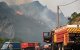 Bomberos franceses en el suroeste de Francia