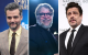 Hispanos por el Oscar 2026: Wagner Moura (I), Guillermo del Toro (C) Benicio del Toro(D)
