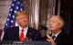 Donald Trump junto a Lindsey Graham/ Logan Cyrus