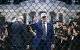 Donald Trump en el Octágono al concluir el UFC Freedom 250