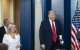 Karoline Leavitt junto a Donald Trump/ Andrew Thomas
