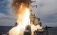 Océano Pacífico, 19 de junio de 2014 - El destructor lanzamisiles de la clase Arleigh-Burke USS John Paul Jones (DDG 53) lanza un misil Standard-6 (SM-6) durante una prueba de tiro real del sistema de armas Aegis del buque.