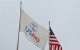A USAID and American flag fly before Congressional Democrats hold news conference outside of United States Agency for International Development (USAID) headquarters in Washington, DC, on February 3, 2025. US Secretary of State Marco Rubio said Monday he had been put in charge of the US aid agency, saying he would stop its "insubordination" to President Donald Trump's agenda. After Trump's billionaire friend and advisor Elon Musk vowed to destroy the US Agency for International Development (USAID), whose website went dark over the weekend, Rubio confirmed he and the State Department had assumed control of the autonomous body. (Photo by Mandel NGAN / AFP)